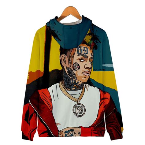 6ix9ine Jacketcoat C Fairypocket Wigs