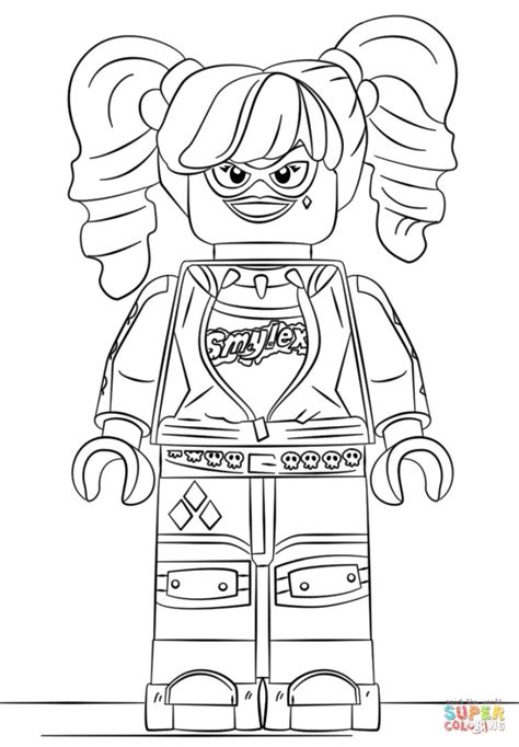 20 Free Printable Harley Quinn Coloring Pages Harley Quinn Coloring