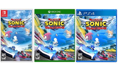 Team Sonic Racing For Nintendo Switch Playstation 4 Or Xbox One Groupon