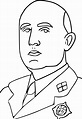 Francisco Franco Illustration by Teach Simple