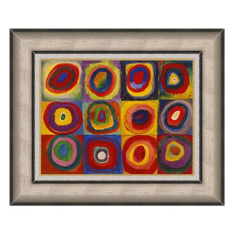 Color Study Squares With Concentric Circles 1913 By Wassily Kandinsky