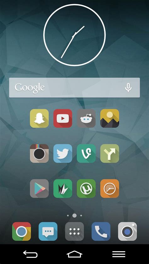 Minimalist Home Screen Android Home Designs