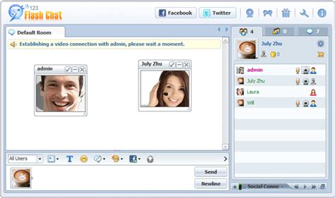 Chat Panel 123 Flash Chat Client Help