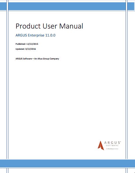 Free User Manual Template Word Excel Formats