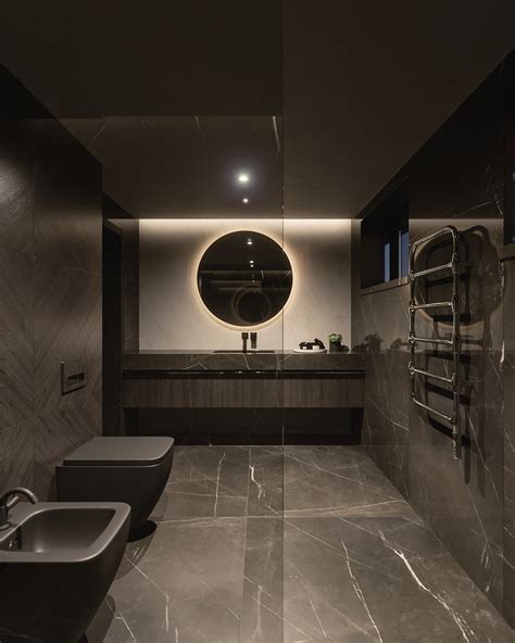 BAMMstudio - Dark marble bathroom