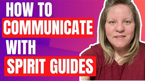 Spirit Guide Communication How To Talk To Your Spirit Guides Youtube