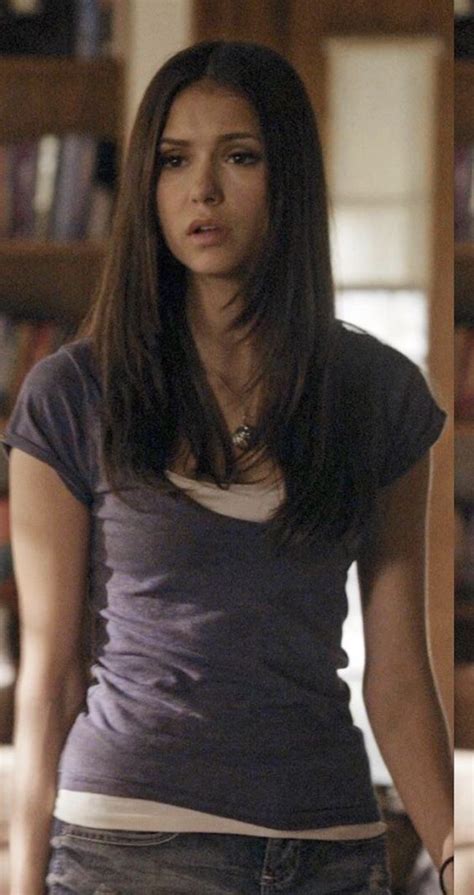 Nina Dobrev As Elena Gilbert In The Vampire Diaries
