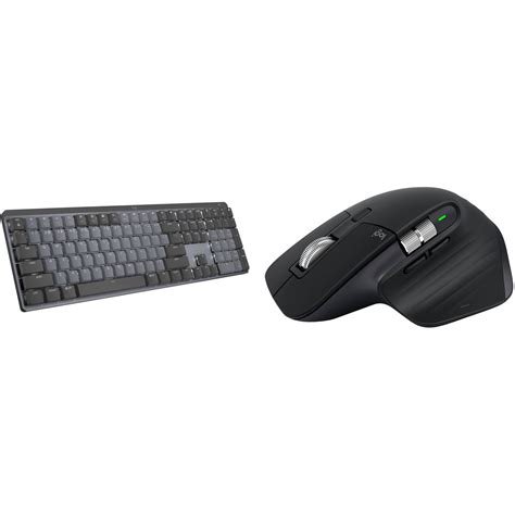 Logitech Mx Mechanical Wireless Keyboard And Mx Master 3s Mouse