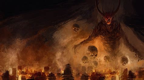 Demon Full Hd Wallpaper And Background Image 1920x1080 Id379190