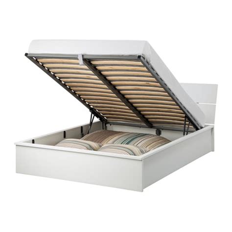 Possl 2win vario ( 4 posti letto pronti con basculante anteriore ) scegli con bagno r o summit il più spazioso e vivibile camper puro con 4 posti letto sempre pronti sul mercato; HERDLA Bedframe met opbergruimte - wit, 160x200 cm - IKEA