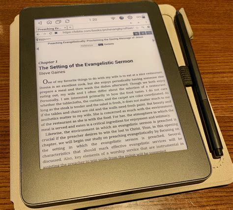 Mobiscribe Notepad The E Ink Notepad Android Device Review