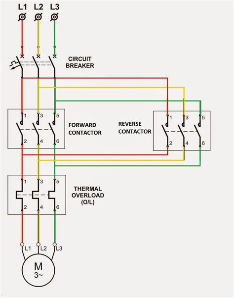 Forward Reverse Switch Circuit Diagram