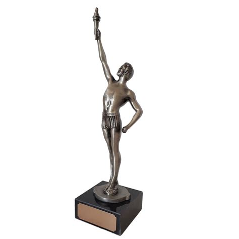 Classic Male Achievement Award Solid Metal By