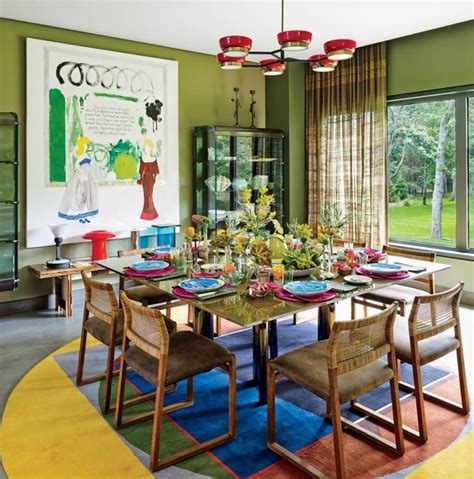 10 Contemporary Colorful Dining Room Designs Interior Idea