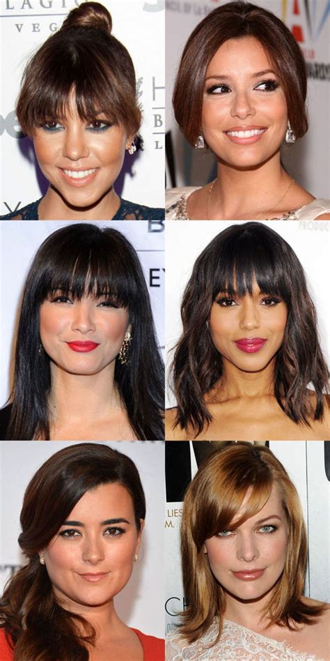 The Best And Worst Bangs For Heart Shaped Faces Heart Shaped Face