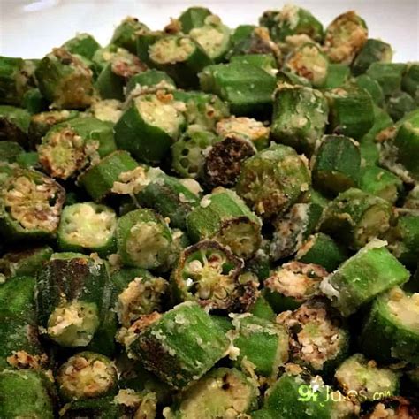 Cover and cook, stirring occasionally, until bright green, about 10 minutes. Gluten Free Southern Fried Okra - quick, easy, addictive ...