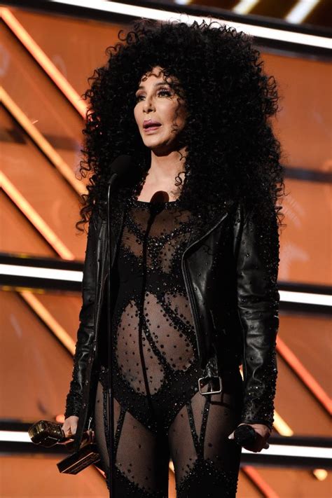 Cher Defies Age With Breast Flashing Outfit Ok Magazine