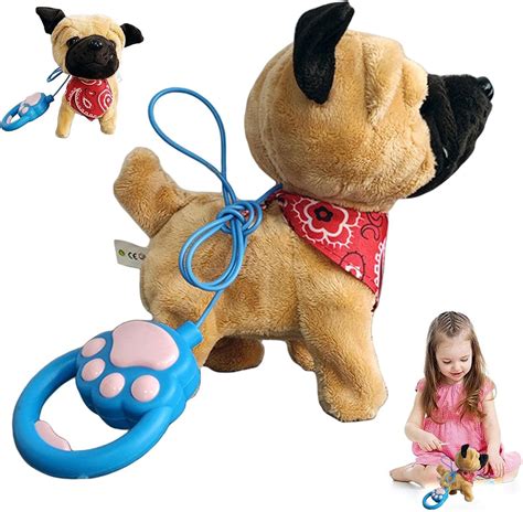 Electronic Interactive Pet Dog Interactive Plush Puppy Toybattery