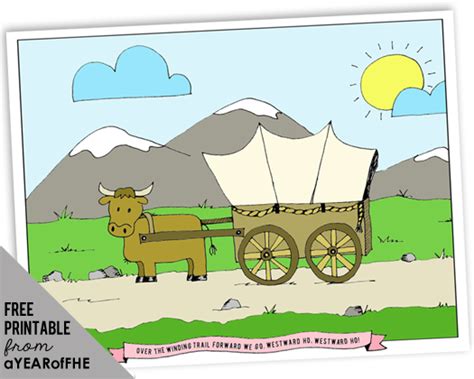 Wide streets with irrigation ditches 4. A Year of FHE: LDS Mormon Pioneer Coloring Page // Pioneer ...