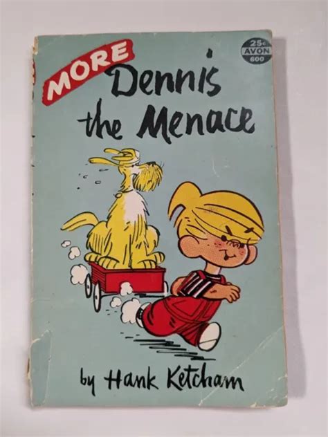 Vintage More Dennis The Menace By Hank Ketcham Paperback Edition 1955