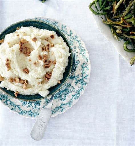 Celery Root Purée With Toasted Hazelnuts From Bon Appétit Magazine