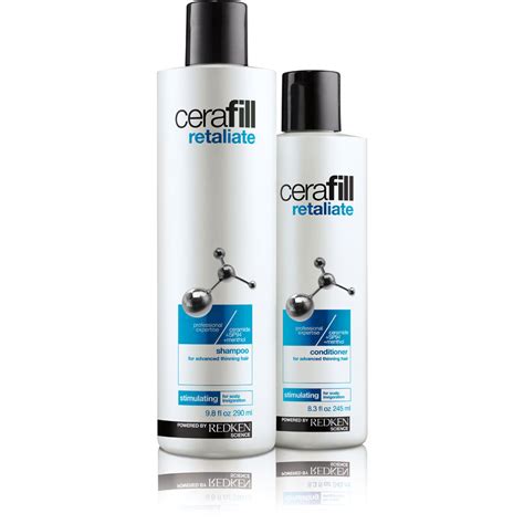 Biotin shampoo thickening anti hair loss&dandruff hair growth for men &women 8oz 7.4 6.9 7.5 10: Redken Cerafill Retaliate Shampoo (290ml) & Conditioner ...