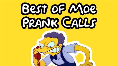 Best Of Moe Prank Calls The Simpsons Youtube