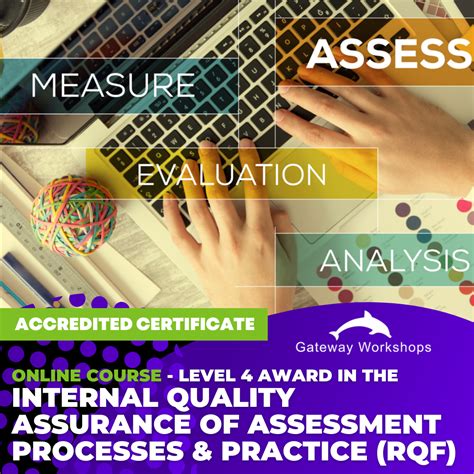 Level 4 Award In The Internal Quality Assurance Of Assessment Processe Gateway Workshops