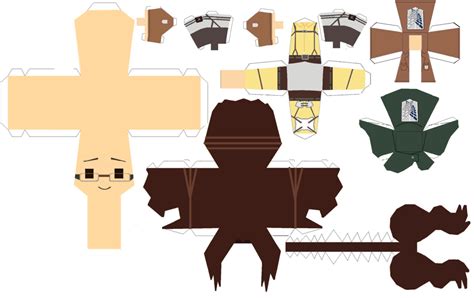 Hanji Zoe Papercraft Template By Zenny Again On Deviantart Anime