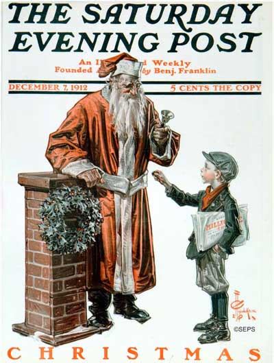 Classic Covers Santa Claus The Saturday Evening Post