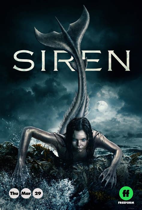 Póster oficial de la serie de terror Siren abandomoviez net