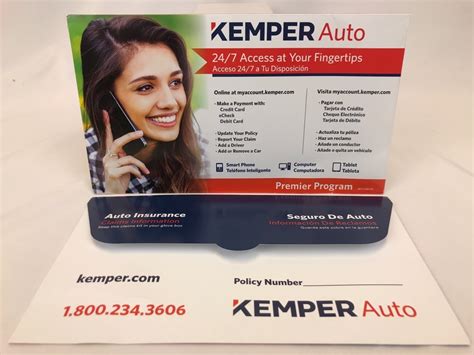 Ipcc), an auto insurance provider focused on serving the specialty, nonstandard segment, in a cash and. Kemper Promotional Items Store. POS Kits - Kemper Auto Premier (California)