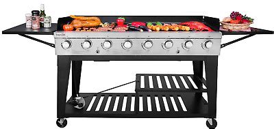 Large Gas Grill Outdoor Event Party Burner Bbq Commercial Sturdy