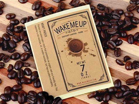 Custom Coffee Labels From Inkable Label Co