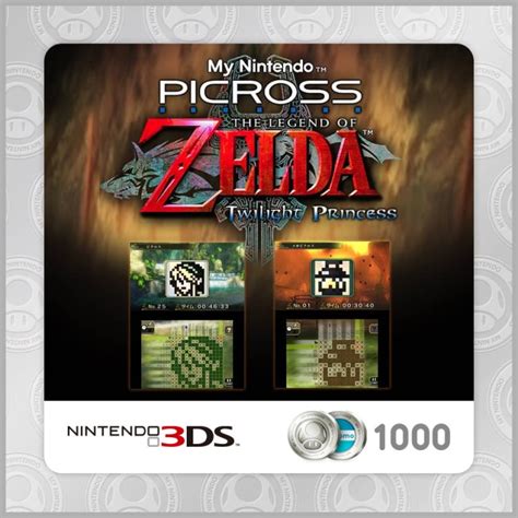 My Nintendo Picross The Legend Of Zelda Twilight Princess Hub World Hq