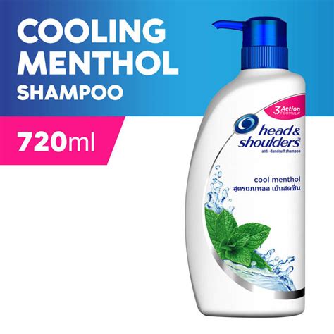 Head And Shoulders Cool Menthol Anti Dandruff Shampoo 720ml Mens Hair