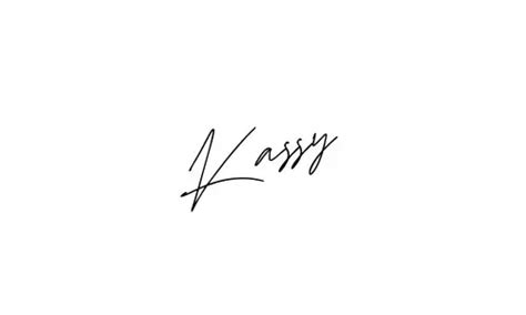 Kassy In Cursive 97 Name Signature Ideas ⚡
