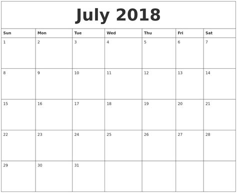 Printable Big Squares Calendar Printables Free Templates