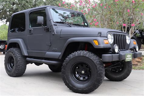 Used 2001 Jeep Wrangler Sport For Sale 16995 Select Jeeps Inc