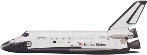 Space Shuttle Columbia Markings Clipart Large Size Png Image Pikpng