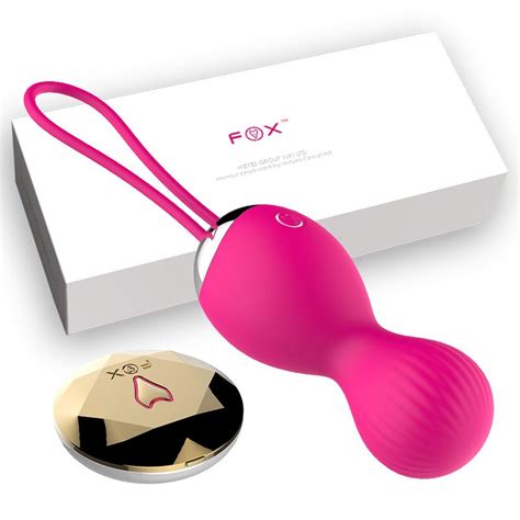 Fox Silicone Vaginal Balls Tighting Kegel Exercise Remote Control G