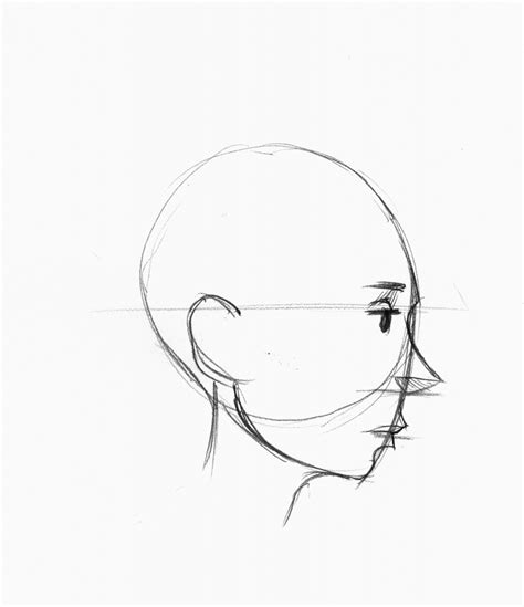 Profile Face Drawing At Getdrawings Free Download