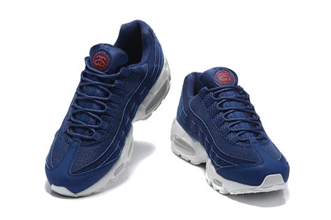 Nike Air Max 95 X Stussy Royal Blue University Red White 834668 441 Sepcleat