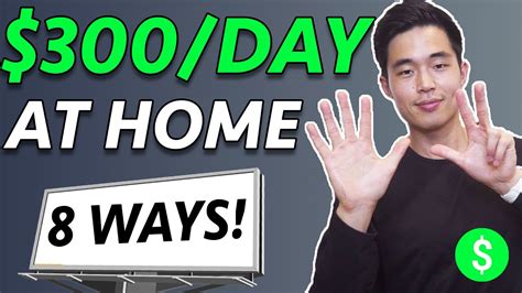 The TOP 8 Side Hustles To Earn Extra Income From Home (2020) - YouTube