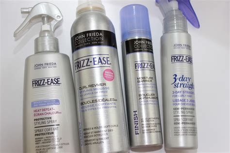 It fights frizz and truly leaves my hair very shiny and reflective of light. John Frieda Frizz-Ease Range | Brogan Tate