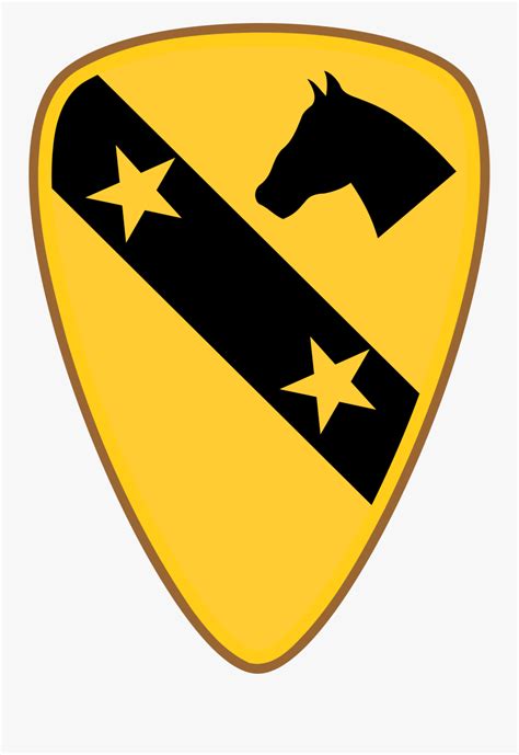 Army Unit Patches Clipart Hhc 1st Cavalry Division Insignia Free