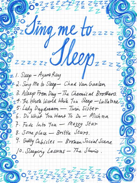 Rookie » Friday Playlist: Sing Me to Sleep