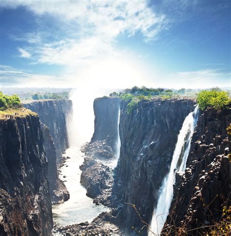 Victoria Waterfall Zimbabwe And Zambia Victoria British Columbia