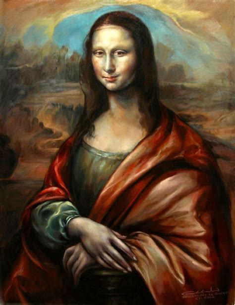 0138 Gioconda Mona Lisa Artistas