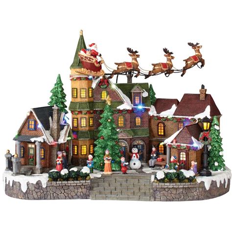 Home Accents Holiday 125 In Animated Musical Led Village